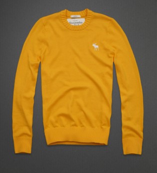 Abercrombie Fitch Hombres De Cuello Redondo Jersey AF6300